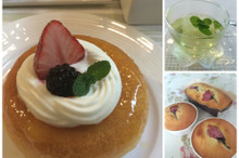 料理レッスン写真 - ブランデーもお好みに♪絶品サヴァラン(ババ)&春の桜マドレーヌ
