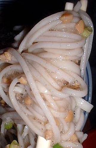 Refreshing! Slippery! Umeboshi-Natto Soba Noodles